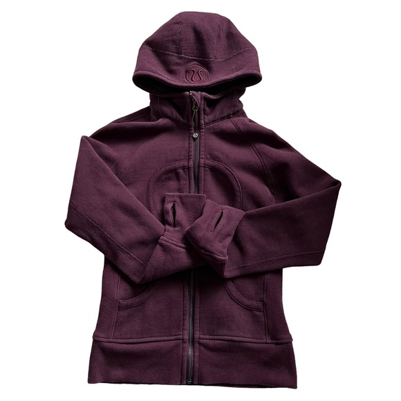 lululemon athletica Jackets & Blazers - Lululemon Hoodie Scuba Fleece Size 4